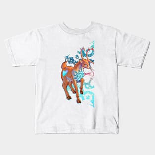 Love Reindeer LEFT Kids T-Shirt